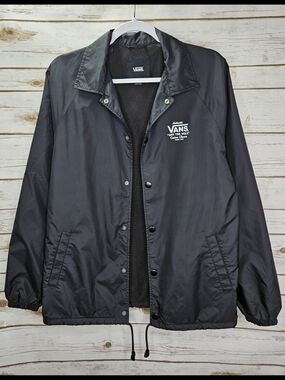 Vans Off The Wall Skate Windbreaker Hoodie Size Small